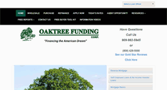Desktop Screenshot of oaktreefunding.com